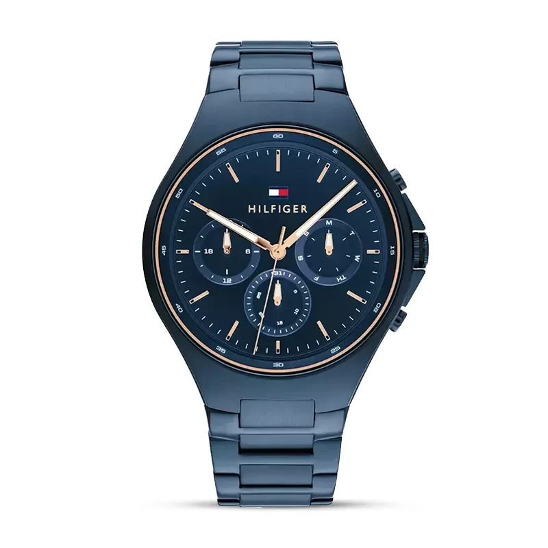 Tommy Hilfiger Justin Multifunction Blue Dial Men's Watch | 1792058